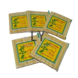 [Lốc 10 gói] Tăm trúc tâm xỉa răng Mai Anh cao cấp