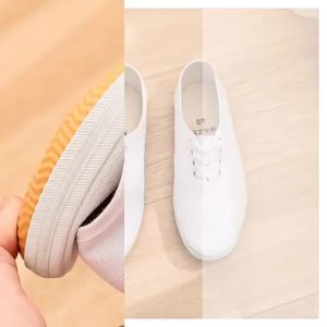 JIFANPAUL | Breathable Soft Sole White Canvas Shoes