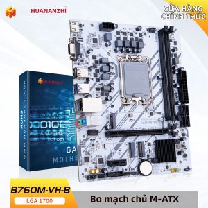 HUANANZHI | Bo Mạch Chủ HUANANZHI B760M VH B M-ATX DDR4 Hỗ Trợ CPU Intel Thế Hệ 12 & 13 - 12100F/12400F/12490F/12600F/12700F/13600F