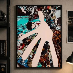 BILIBILI | Anime Sonny Boy Nhật Bản Nghệ Thuật Treo Tường In Hình Miếng Dán Chống Thấm Nước Cho Phòng Ngủ Phòng Khách Hành Lang Thanh Phong Cách Hiện Đại Vải Trang Trí