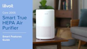 Levoit Core 200S Air Purifier App PM2.5 เครื่องฟอกอากาศ กรอง 3 ขั้น ปราศจากละอองฝุ่น ประกัน 2 ปี