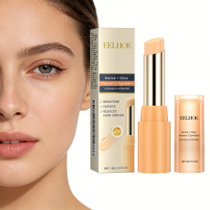 EELHOE | Vitamin C Eye Balm Remove Eye Bags Anti-Puffiness Dark Circles Brightening Eye Cream Deep Moisturizing Nourishing Eye Skincare