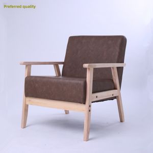 Special Offer Small Apartment Assembly Pure Color Japanese Fabric Sofa Coffee Chair Hotel Furniture Pastoral Solid Wood Single Double