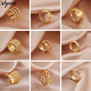 SKYRIM Womens Ring Beautiful Opening Ring Adjustable Ring for friend Fashion Jewelry Gift