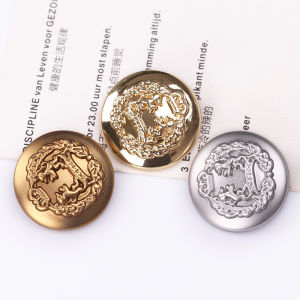 Hand-Sewn Metal Button for Mens And Womens Woolen Sweaters Cuff Buttons Golden Color DIY Sewing Accessories from China