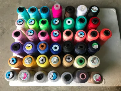 Set 3 cuộn tơ vắt sổ cuộn nhỏ dài 5000m/1cuộn