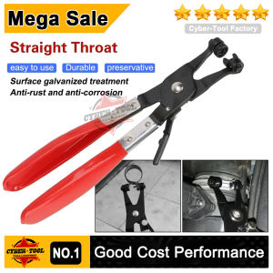 Hose Clamp Pliers Repair Tool Swivel Flat Band Water Pipe Removal and Installation of Ring-Type or Flat-Band Hose Clamps