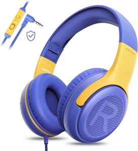 Awatrue Kids Headphones Comfortable Toddler Headsets for School Ideal Gifts for Son Daughter Sound and Safe Listening Experience