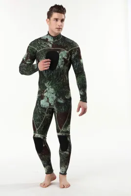 MY046 wetsuit 3mm camoflage neoprene warmwear resistant waterproof use diving / watersports