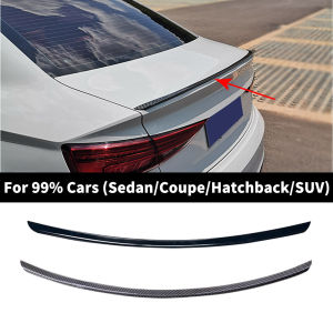 Universal Spoiler Rear Wing Air Dam for 99% Sedan Coupe Hatchback SUV Audi A3 A4 Honda VW Golf Mazda 3 Car Tuning Accessories