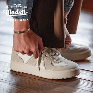 MADEN brand Men 2024 new Youth 1990S German Training Shoes Men Shoes Spring Versatile Retro Casual Street Shoes Breathable Small White Shoes