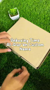 Al-Quran Custom Nama Ukuran A5 A6 Terjemahan Perkata Quran Hardcover Bisa Pakai Nama Sendiri