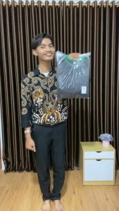 Sweater Polos Pria Lengan Panjang Distro Motif Print Basic Sweater Crewneck hoodie fleece sweatshirt WY23M