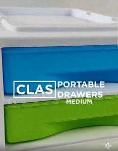 Clas Stackie Loaded 3 Layer Drawer Storage Organizer Fit up to Long Bond Paper A4 and Legal Size Paper Organizer School and Office Organizer
