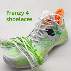 Mans Basketball Shoes Laces Non-Original White Green Blue Pink Four Asylum for the Insane Shoe Ties by Other Brand