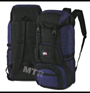 Tas Carrier Hiking 60L Tas Gunung Bahan Cordura