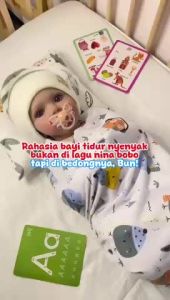 Bedong Bayi Baru Lahir BRIGHT STAR BDS-1031 Selimut Bayi Bedong Alas Tidur Bayi Bedong Jumbo