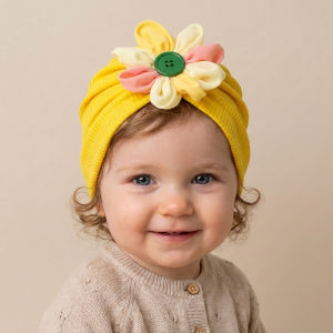 1 Pieces Lytwtws Children Baby Girls Hat Kids Cap Newborn Girls Photography Props Spring Autumn Modis Beanie Infant Props