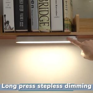 Led โคมไฟกลางคืน Touch Dim Study โคมไฟตั้งโต๊ะ Night Light USB โคมไฟแบบชาร์จ ไฟติดห้อง โคมไฟป้องกันดวงตา โคมไฟอ่านหนังสือ for โคมไฟตู้ โคลมไฟห้องนอน