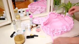 Magic Travel Pouch Cosmetic Bag Makeup Storage Lazy Drawstring Bag Waterproof [SG LOCAL STOCK]