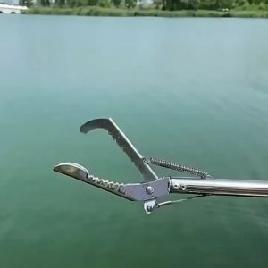PCK-12 Alat Penjepit Ular Stainless Tahan Karat Tongkat Penjepit Barang Jepitan Sampah Bisa Lipat Jadi Kecil