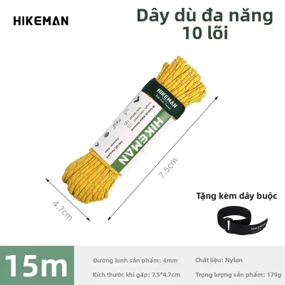 HIKEMAN | Dây Thừng Tiện ích Sinh Tồn Ngoài Trời