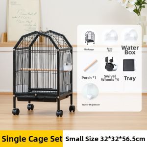 XIAONONGSHAN | Deluxe Ecological Parrot Cage For Budgerigars and Cockatiels