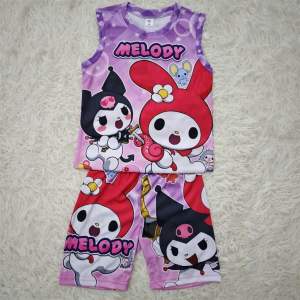 Kids jersey terno for girls 2-7yrsold melody