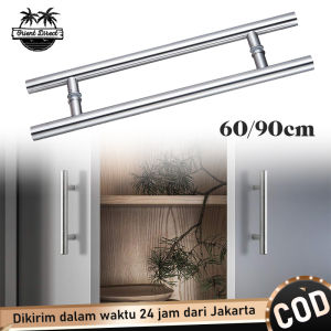 60cm / 80cm Handle Pintu Kaca Stainless Tarikan Gagang Pintu Rumah Minimalis Set Untuk Pintu Kayu Dan Kaca - Lazada