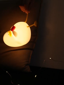 Đèn ngủ vịt vàng đáng yêu đèn decor chill quà tặng ý nghĩa