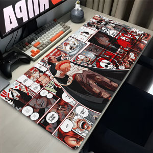 Bandai | Gaming Mouse Pad Gamer Computer Accessories Anime One Piece Roronoa Zoro Mousepad XXL Keyboard Pad Non-Slip Office Mouse Mat