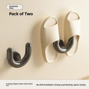 FAJIENUO | Wall-mounted Bathroom Shoe Rack Easy Installation