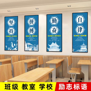 Modern Minimalist Motivational Quote Wall Art School Classroom Decor Educational Training Cultural Board Student Study Room Decor