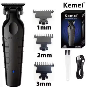 Kemei | Kemei KM-2299 Professional Hair Clipper 1200mAh Electric Hair Clippers USB Rechargeable Hair Trimmers Hair Cutting Machine