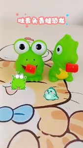 Đồ Chơi Squishy Xả Stress Le Le Vui Nhộn Phiên Bản Ếch/Khủng Long