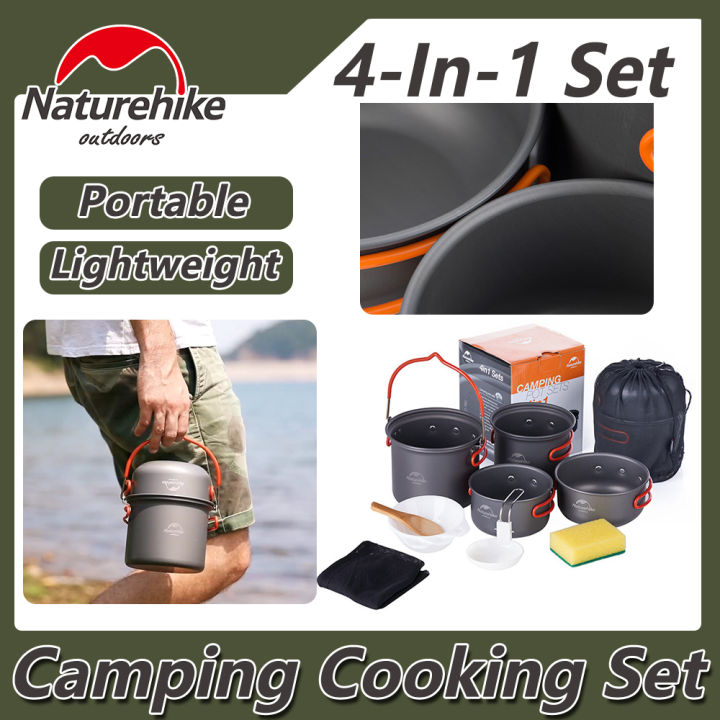 Naturehike Camping Cooking Set In Ultralight Outdoor