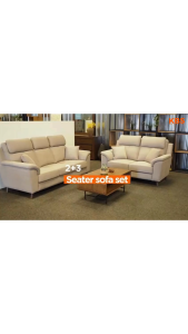 (FREE Shipping+Installation) KBS Wimberly 2+3Seater Fabric Sofa / Hydrogel Backrest / Easy Clean Fabric / Pet Friendly / Water Resistant / Pocket Spring / Contemporary Classic