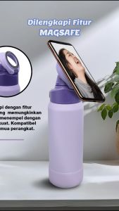 FJBottle - Botol Minum Tumbler Unik 950ml Stainless Steel SUS 304 dengan MagSafe Tripod Phone Holder Bisa Untuk Bekerja dan Nonton Film