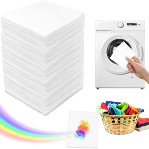 //Color Guard Laundry Sheets Prevent Color Transfer & Fading Ideal for Mixed Washes Protect Clothes Essential for Washing Machines