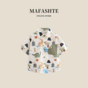 BOGUXIONG | New Trendy Short Sleeve Boys Shirt