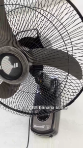 Dowell 16" Wall Fan 3 Leaf ABS Banana Blade | WF3-2416ABS
