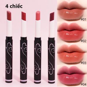 Bộ Son Bóng Rắn Vitality Girl 4 Chiếc - Kem Dưỡng Ẩm Màu Sắc Sống Động Không Dính Lâu Trôi Cho Những Bữa Tiệc Và Quà Tặng Hoàn Hảo