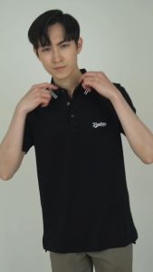 Forest Pique Cotton Plain Slim Fit Polo T Shirt Men Tipped Collar Polo Tee | Baju T Shirt Lelaki - 621351