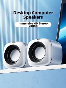 SENXUN | Multimedia Mini Speaker Desktop Wired Audio Compatible