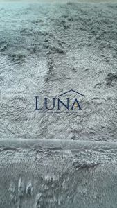 LUNA [Elegant Rug] Hari Raya Perfect Gift Ins Living Room Fur Furry Carpet Modern Big Anti Slip Tatami Lightweight Rug Absorbent Floor Mat Living Room Entrance Mat Area Carpet