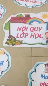 Nội quy lớp học trang trí lớp