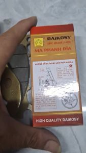 Má Phanh Đĩa DAIKOSY Cao Cấp Lắp Cho Xe Wave A RS Future II Future Neo - Độ Bền Cao