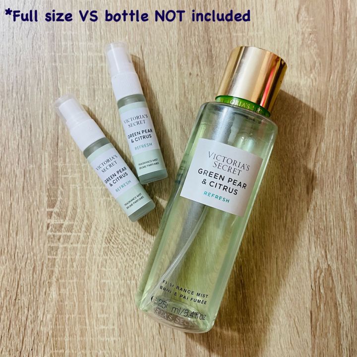 Victoria's Secret Green Pear and Citrus REFRESH Decant 10mL 30mL