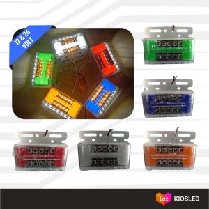 12-24V LED Bak Samping Running Universal Car Bis Truck Super Terang Model H