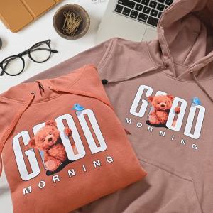 TopOne88 Sweater Hoodie JUMPER Fleece Pria Wanita Dewasa Sablon DTF GOOD MORNING